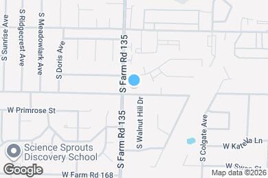 Map image of the property - 3053 W Roxbury St