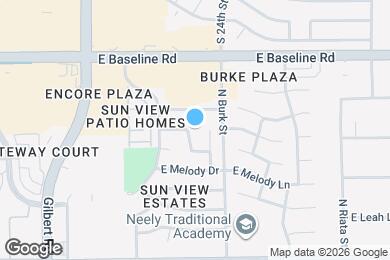 Map image of the property - 314 E Moore Ave