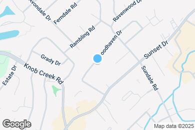 Map image of the property - 709 Woodhaven Dr