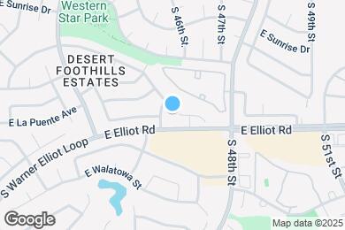Map image of the property - 4617 E La Puente Ave
