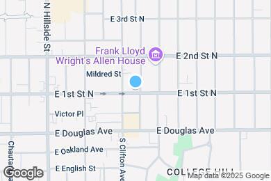 Map image of the property - 3622 East 1st Street North