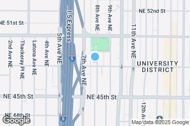 Map image of the property - 720 NE 47th St