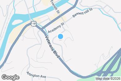Map image of the property - 245 Fryemont St