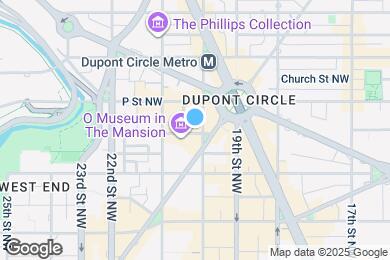 Map image of the property - 2007 O St NW