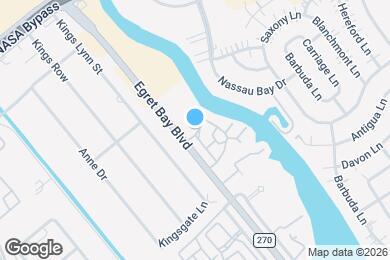 Map image of the property - 18515 Egret Bay Blvd