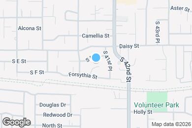 Map image of the property - 614 S 41st Ct