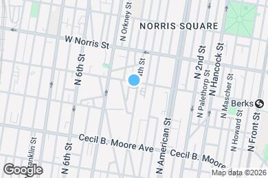 Map image of the property - 1856 N 4th St