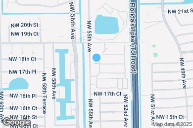 Map image of the property - 1833 NW 54th Ter
