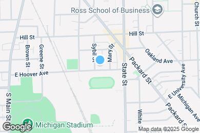 Map image of the property - 511 E Hoover St