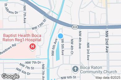 Map image of the property - 1035 NW 5th Ave