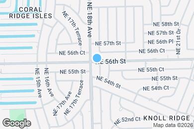 Map image of the property - 1810 NE 56th St