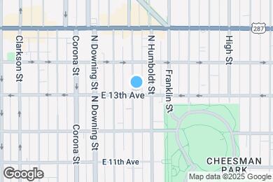 Map image of the property - 1300 N Lafayette St