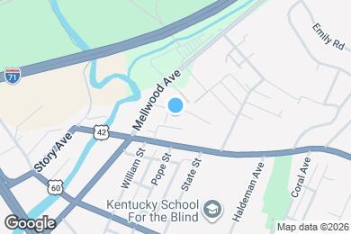 Map image of the property - 1924 Muncie Ave