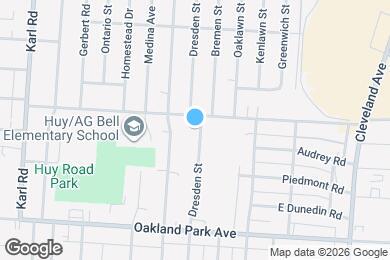 Map image of the property - 3333 Dresden St