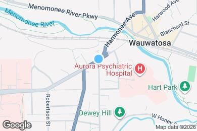 Map image of the property - 7909 Harwood Ave