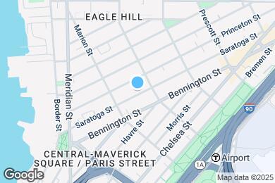 Map image of the property - 148 Saratoga St