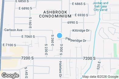 Map image of the property - 7084 S 300 E