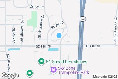 Map image of the property - 913 SE 10th Ln