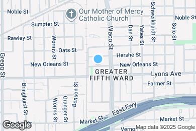 Map image of the property - 4209 New Orleans St