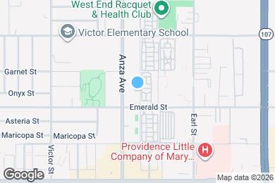 Map image of the property - 20710 Anza Ave.