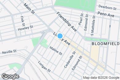 Map image of the property - 4520 Liberty Ave