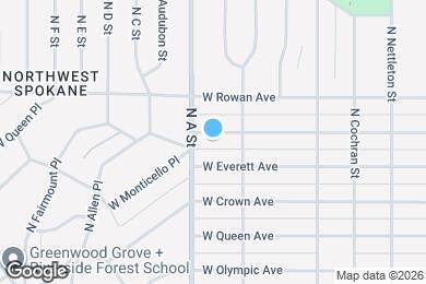 Map image of the property - 2827 W Sanson Ave