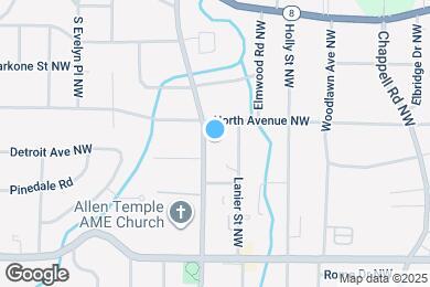 Map image of the property - 433 W Lake Ave NW