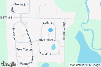 Map image of the property - 16962 Tree Top Ct