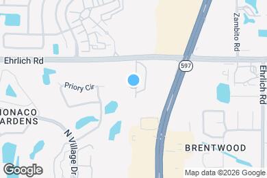 Map image of the property - 14810 Par Club Cir