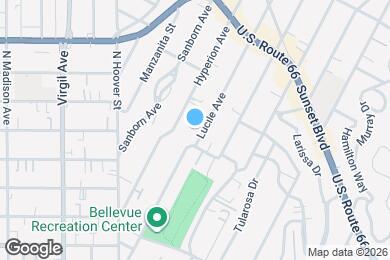Map image of the property - 1317 Lucile Ave