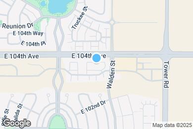 Map image of the property - 17985 E 103rd Ave