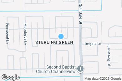 Map image of the property - 15238 Bedford Glen Dr