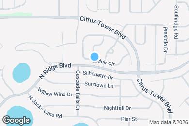 Map image of the property - 1510 Muir Cir