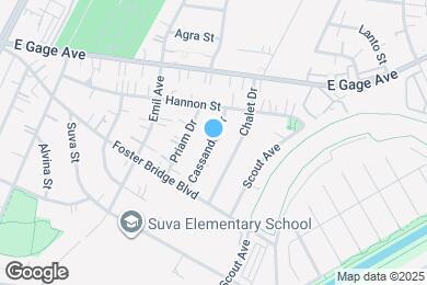 Map image of the property - 6538 Cassandra Dr