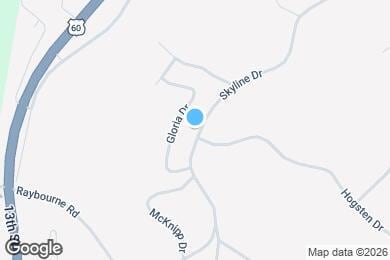 Map image of the property - 4783 Skyline Dr