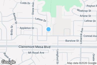 Map image of the property - 5023 Dawne St