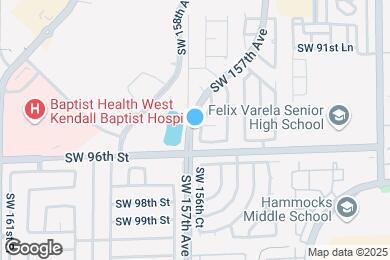 Map image of the property - 9546 SW 156th Pl