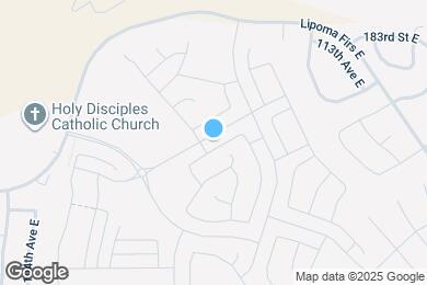Map image of the property - 10715 186th St Ct E