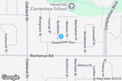 Map image of the property - 1710 Greenview Ave