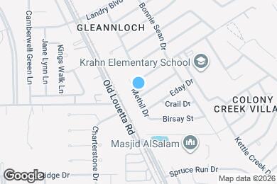 Map image of the property - 9722 Galston Ln