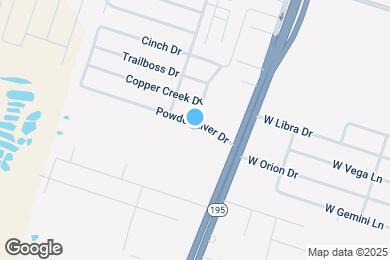 Map image of the property - 1110 Powder River Dr
