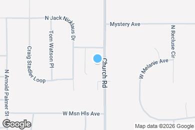 Map image of the property - 2444 Ben Hogan Ave