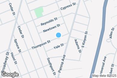Map image of the property - 565 Thompson St