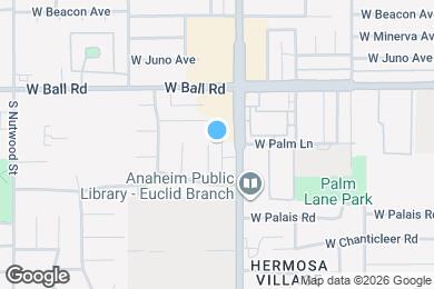 Map image of the property - 1304 S Falcon St