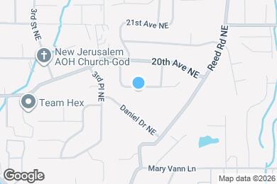 Map image of the property - 417 19th Terrace NE