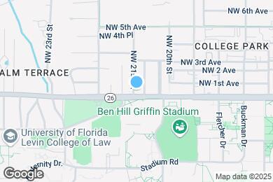 Map image of the property - 21 NW 21st St