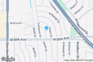 Map image of the property - 8060 Stuart Pl