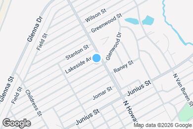 Map image of the property - 2110 Glenwood Dr