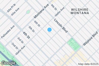 Map image of the property - 937 6th St in Santa Monica - North of Wils...