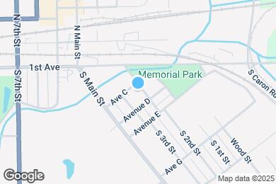 Map image of the property - 318 S 2nd St